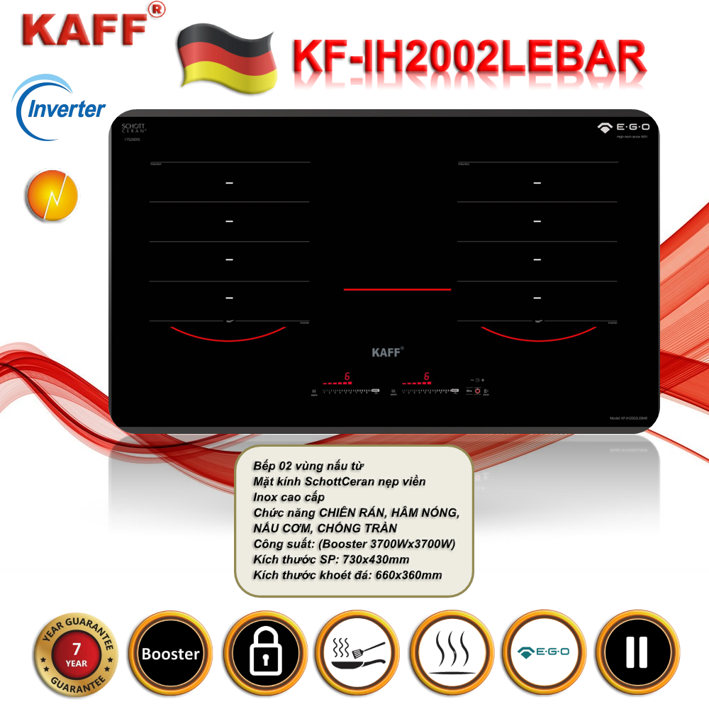 Bếp Từ KAFF KF-IH2002LeBar