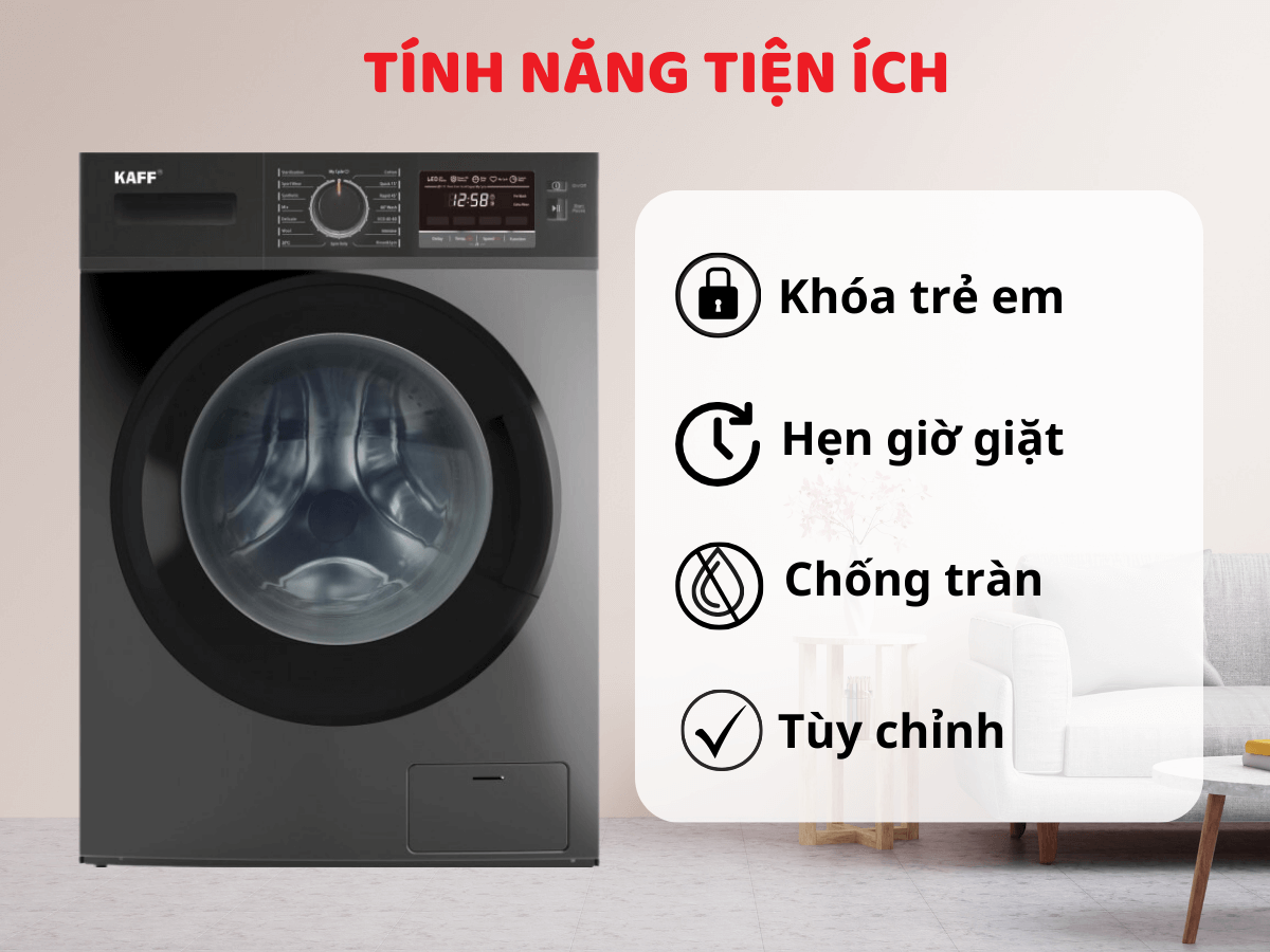 Máy giặt Kaff KF-WM09G05 9kg