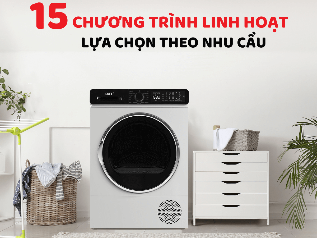 Máy sấy Kaff KF-DR113L09WH