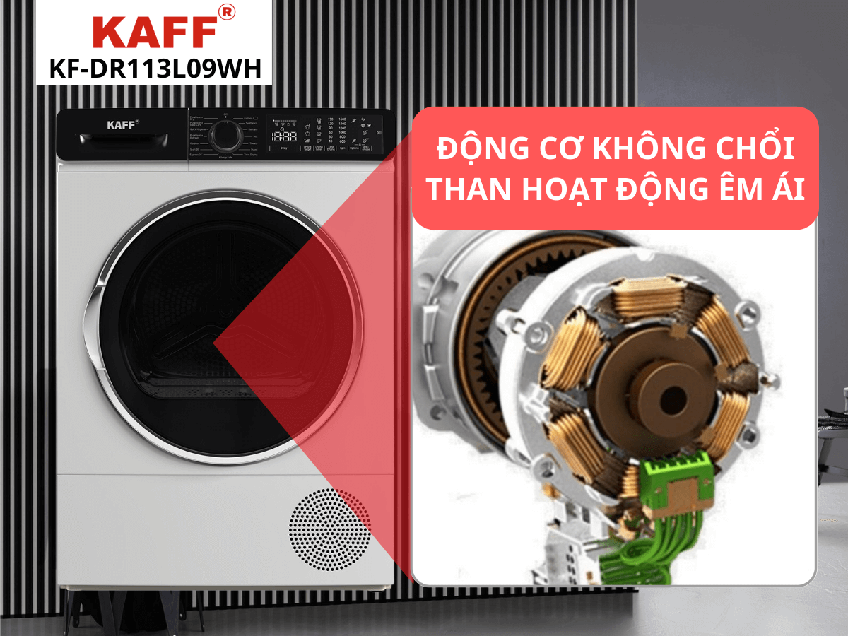 Máy sấy Kaff KF-DR113L09WH