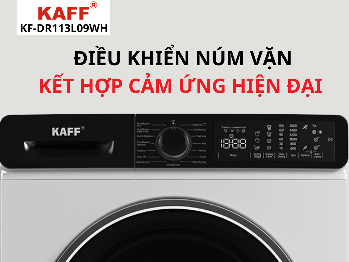 Máy sấy Kaff KF-DR113L09WH