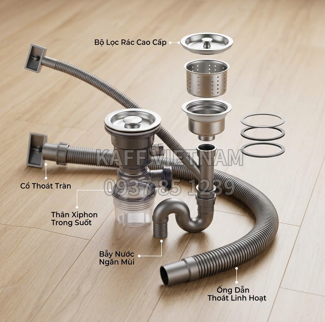 Chậu Rửa KAFF KF-PSM6845 - Ảnh 6
